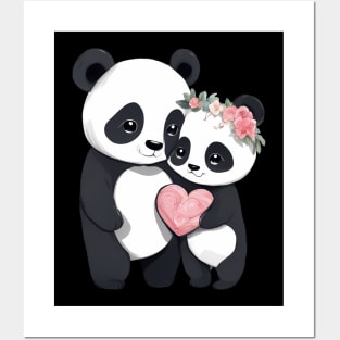 Love Panda Posters and Art